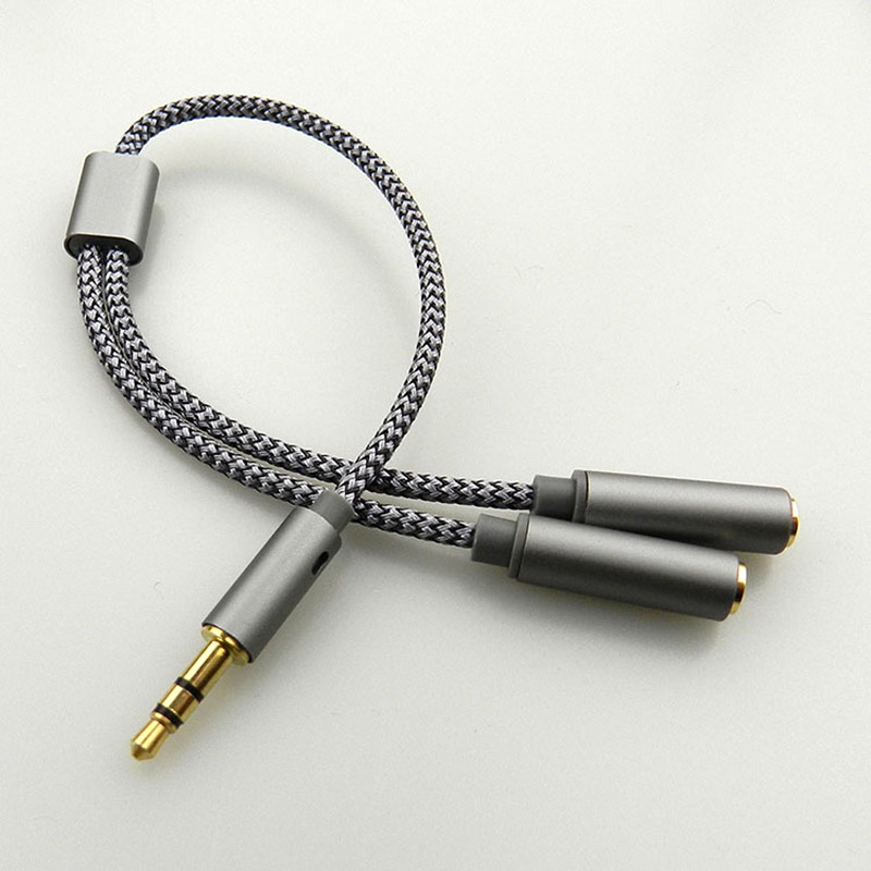 Earphone Splitter Jack - Pemisah Audio 3.5Mm Jack Y 1