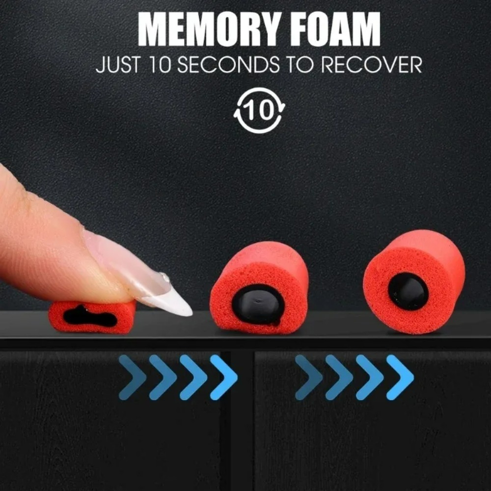 6-1 Pasang S/M/L Earbud Busa M - Earphone Foam Tip ulasan dan harga