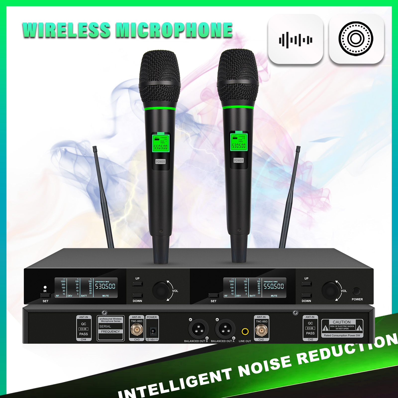 Sistem Mikrofon Nirkabel UHF G - Shure Mic Sm58 ulasan dan harga