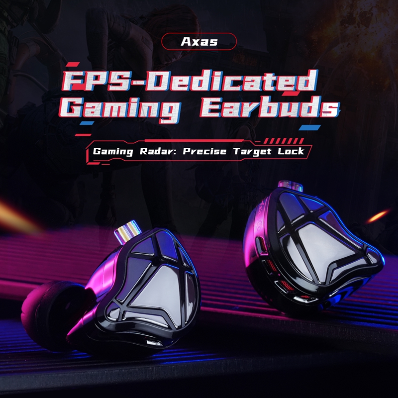    KZ Axas FPS Gaming IEM Hea - Audiophile Headphone Wired ulasan dan harga